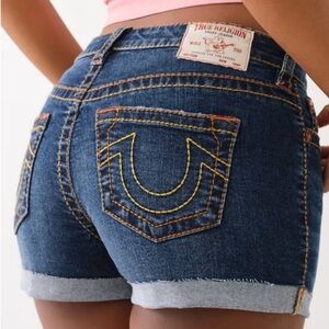 True Religion JENNIE BIG T ROLLED SHORT